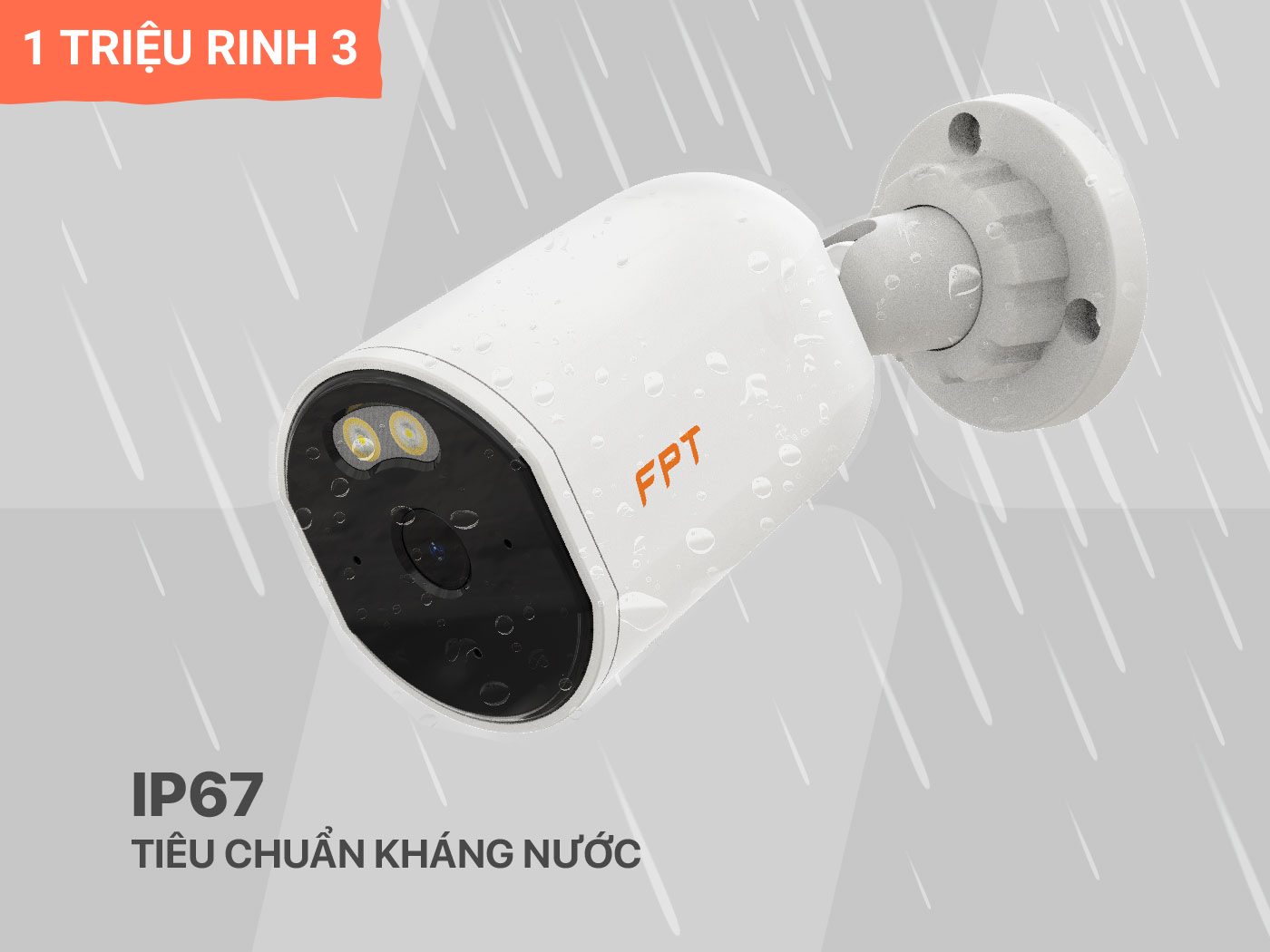 Camera IQ4S FPT, 1 triệu được 3 Cam