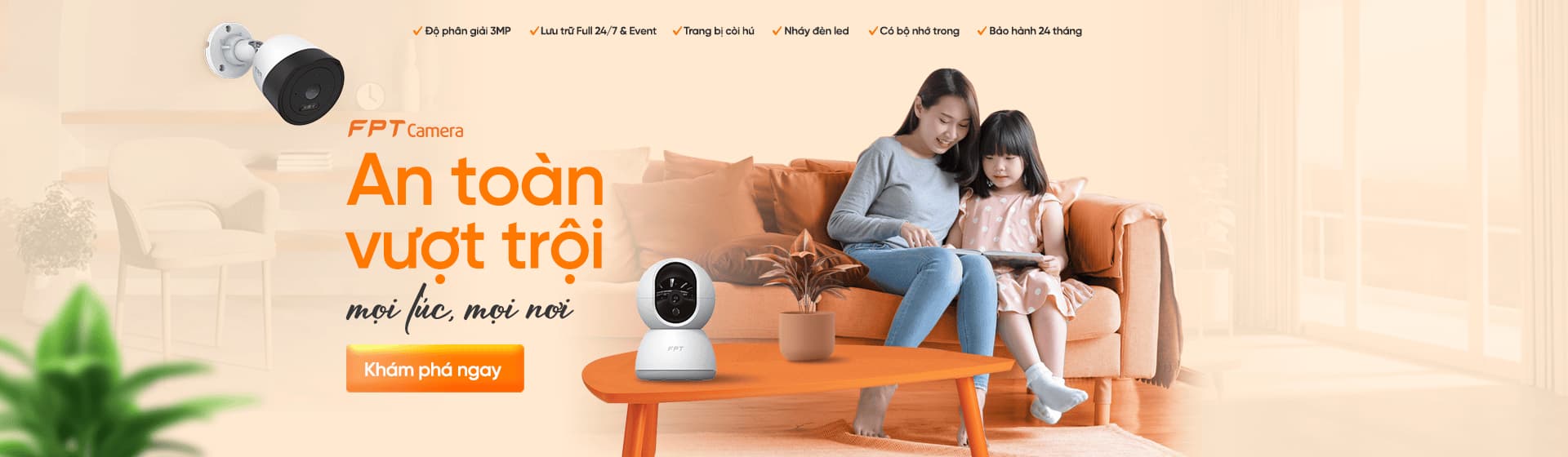 FPT Camera an ninh an toàn vượt trội