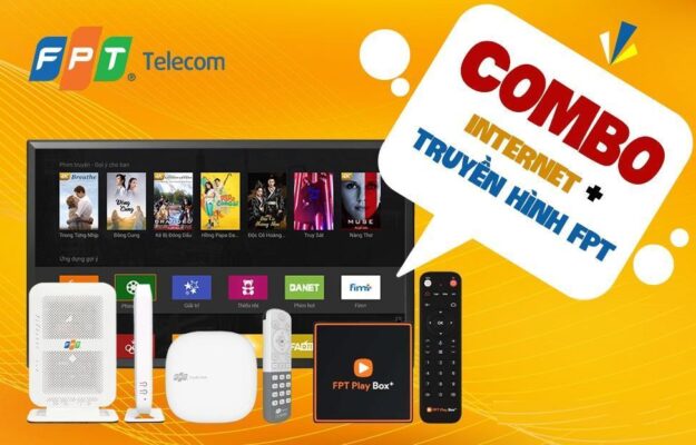Combo Internet Wifi 6 và Truyền hình FPT Play, giá rẻ