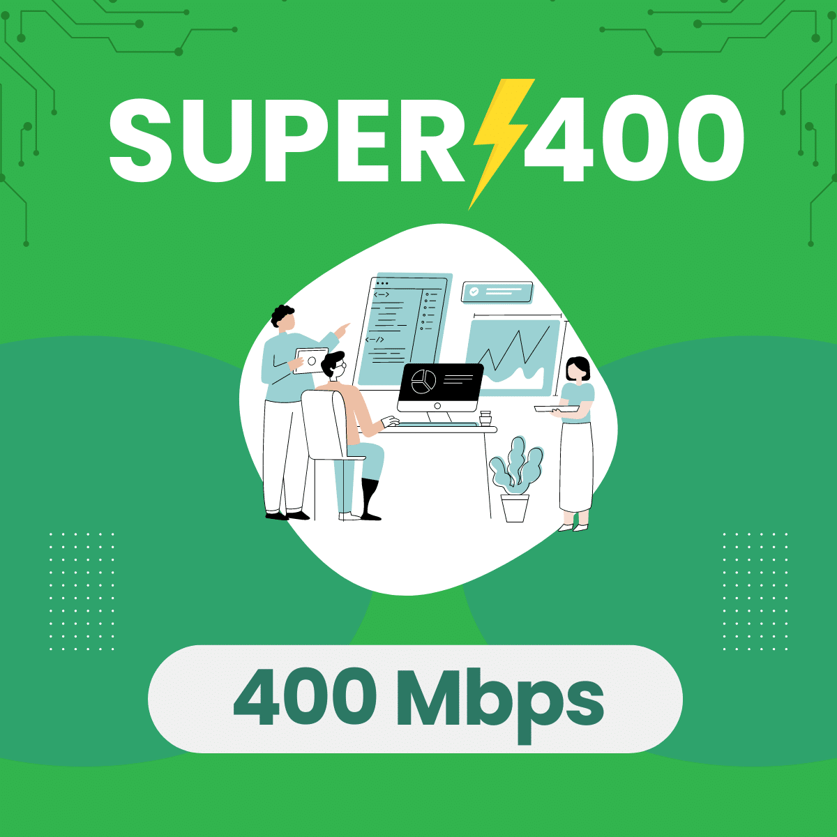 Internet Wifi 6 Doanh Nghiệp Super400 của FPT