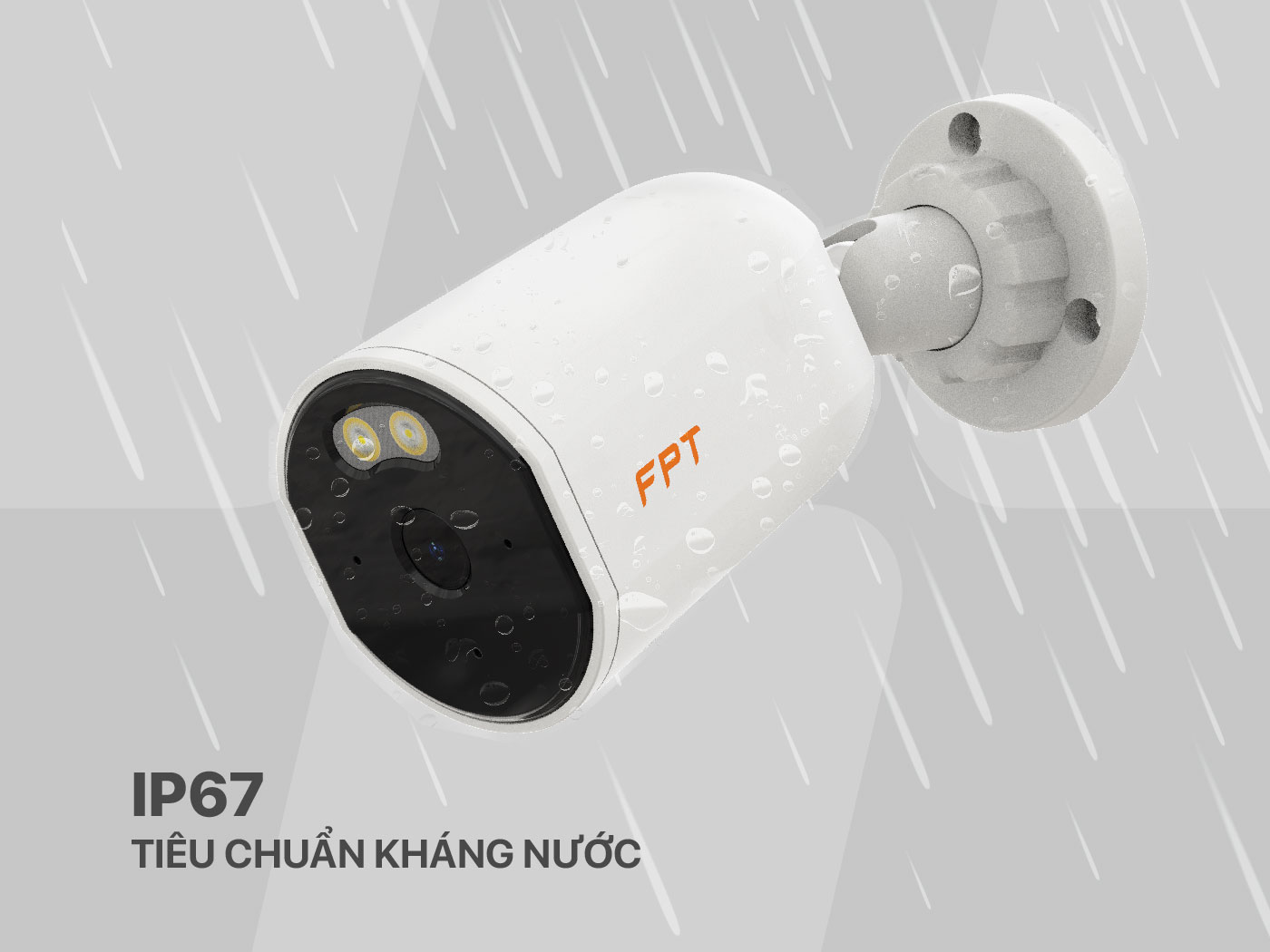 Camera ngoài trời IQ4S của FPT